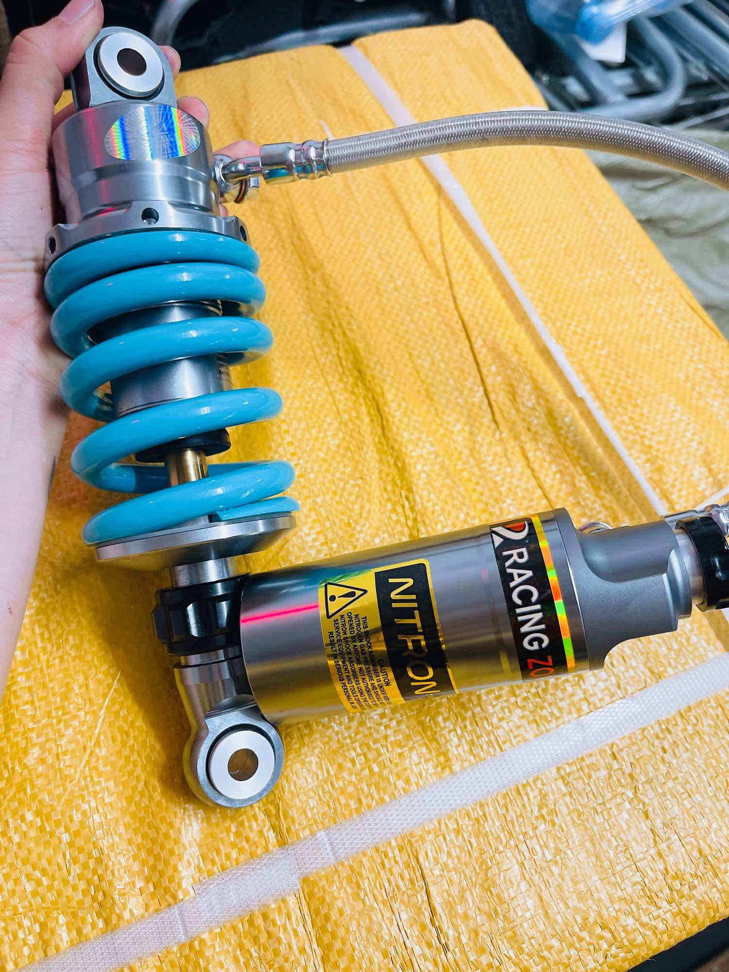 Phuộc nitron bình dầu winner sonic ex135 ex155 ex150
