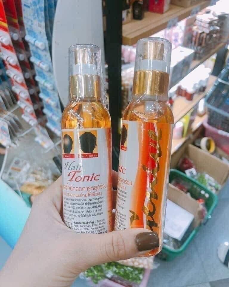 Chai xịt mọc tóc Genive Hair Tonic Thái Lan