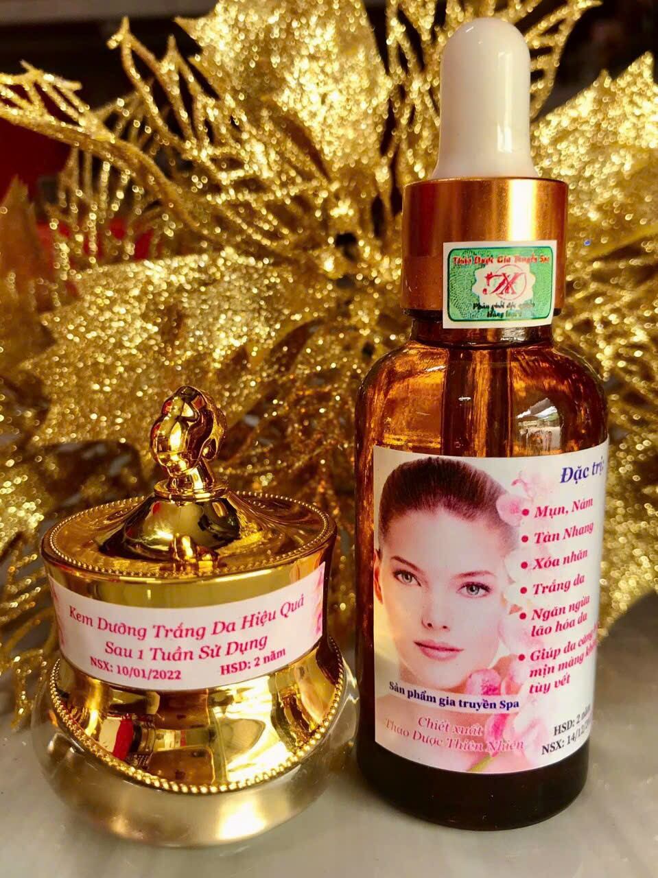 Bộ kem tái tạo chuyên mụn thâm nám