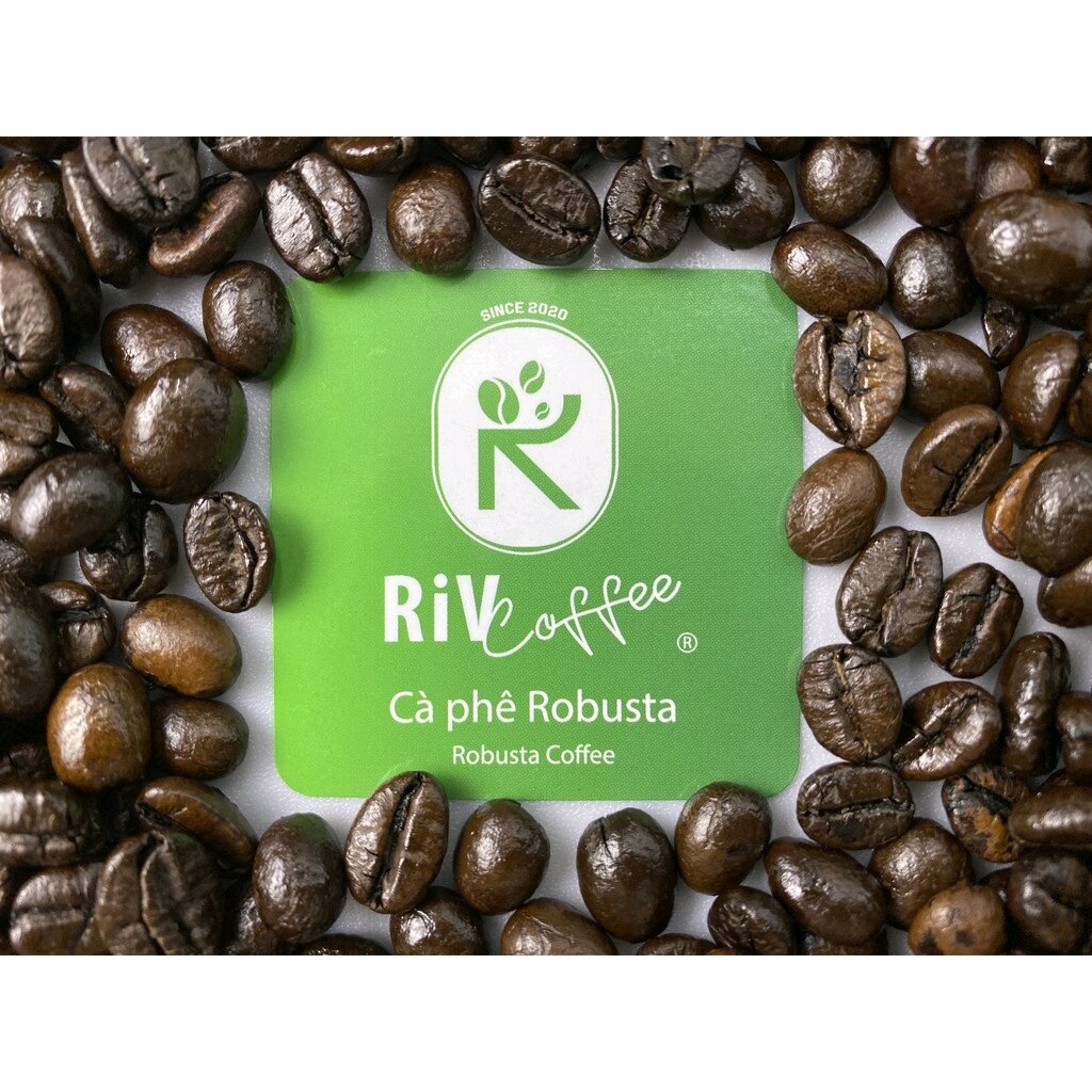 COMBO 2KG CÀ PHÊ ROBUSTA RIV COFFEE TẶNG 1 LON SỮA ĐẶC