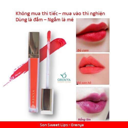 Son kem lì mịn môi – sweet lips orenya