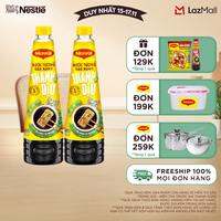[FREESHIP TOÀN QUỐC] [QUÀ TẶNG THÁNG 11 - ĐƠN 59K & 199k] COMBO 2 Nước tương MAGGI® Đậu Nành Thanh Dịu Chai 450ml