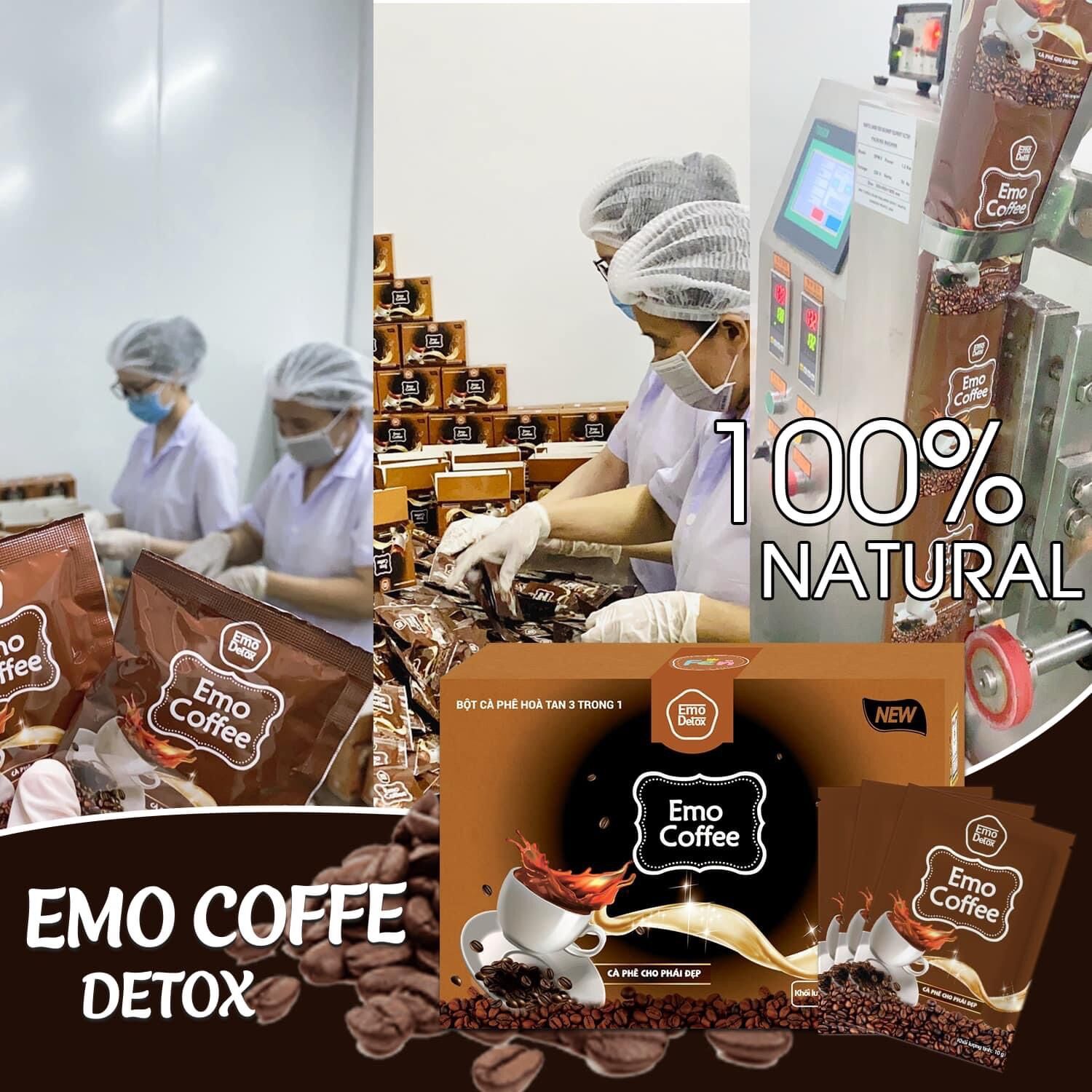 Giảm Cân Cấp Tốc EMOSLIM vị Coffee