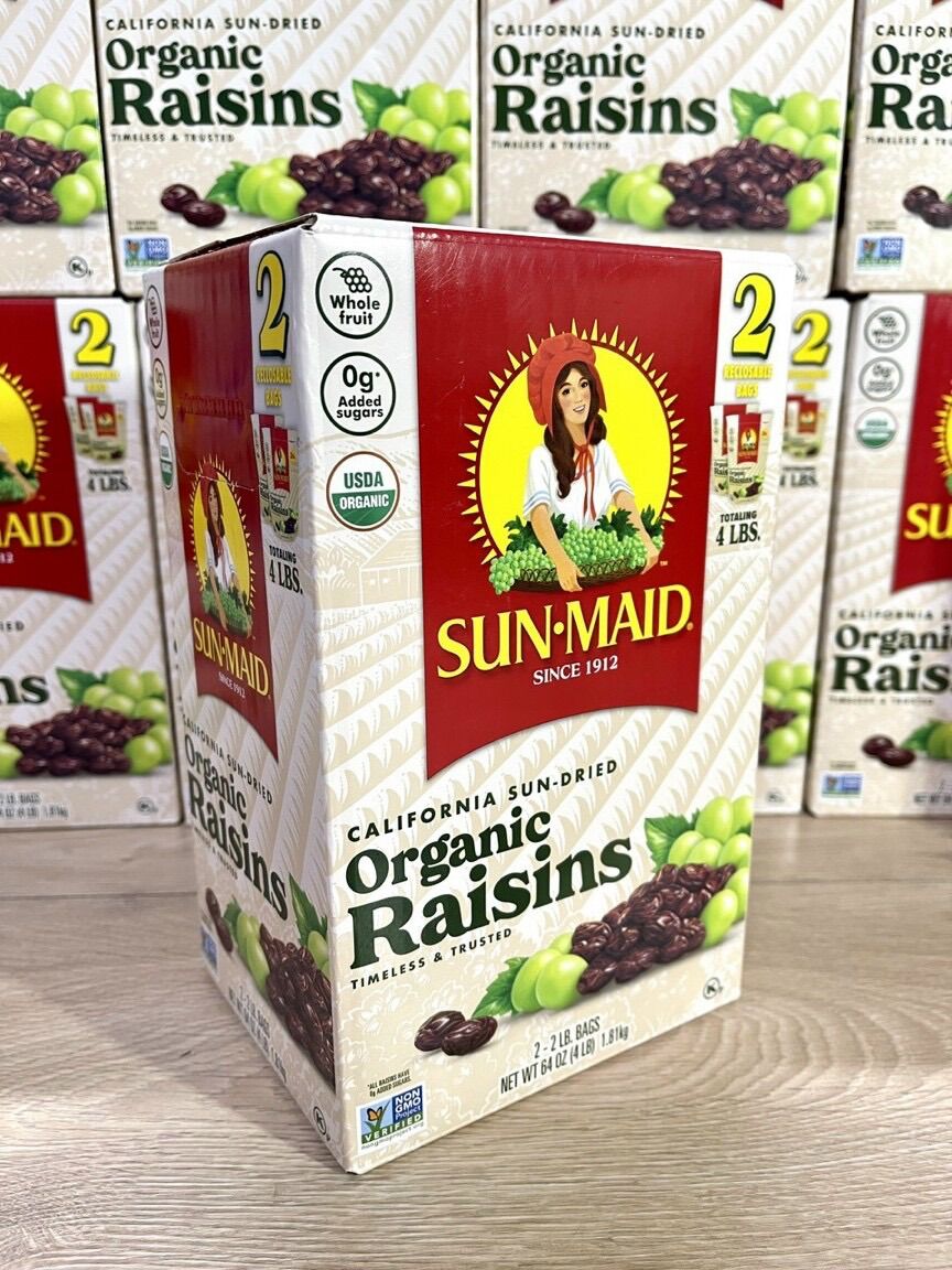 [HCM]Nho khô hữu cơ Sun-maid 1.8kg