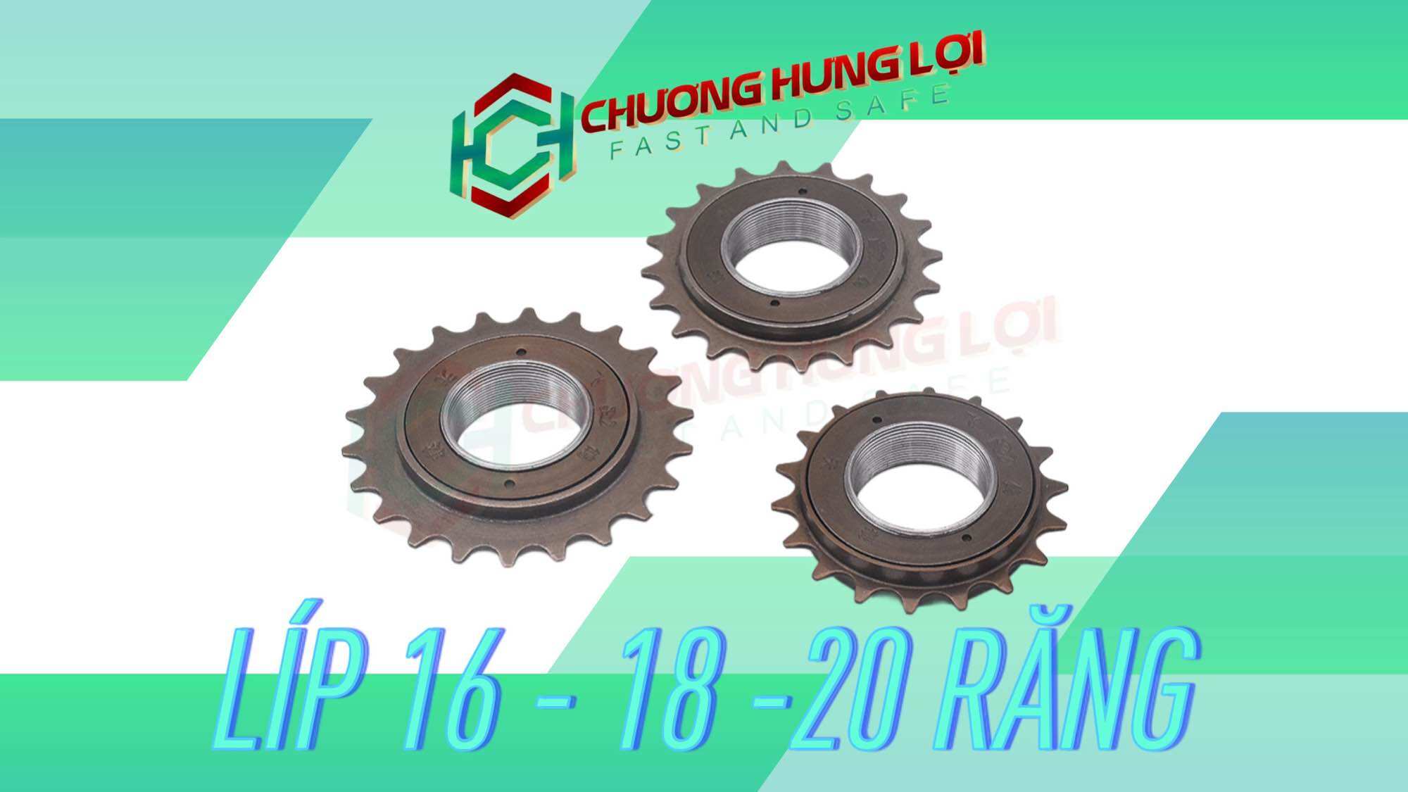 Líp 16 Răng Xe Đạp Điện