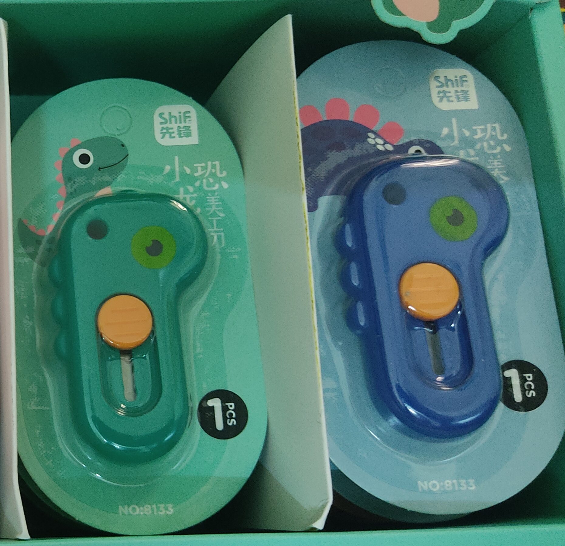 Dao rọc giấy khủng long mini