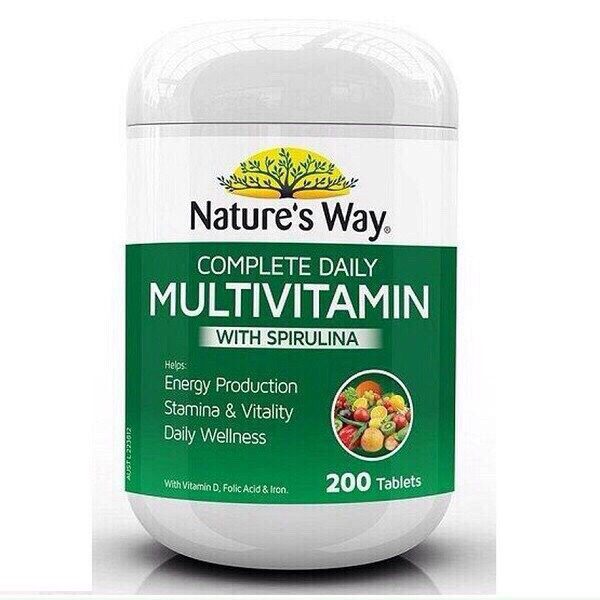 Vitamin tảo biển Nature's Way chứa 23 loại vitamin và khoáng chất