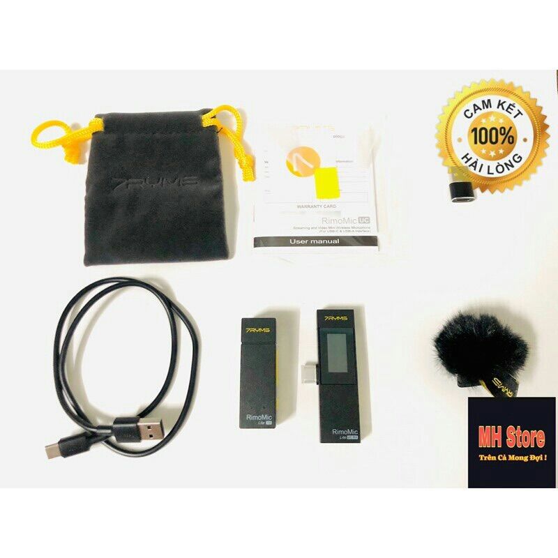 Micro Thu Âm Không Dây Cho Iphone, Android 7Ryms Rimomic