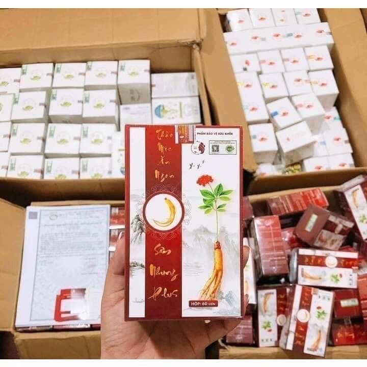 TĂNG CÂN SÂM NHUNG PLUS 60v