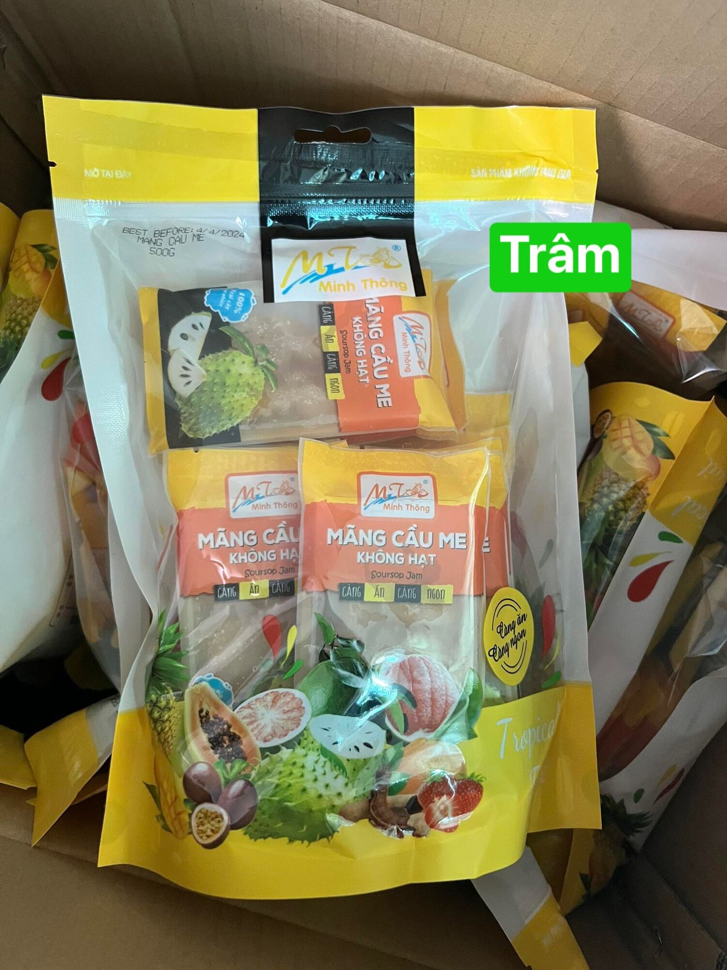 [Date 2026] Mãng cầu me sấy Minh Thông 500gam
