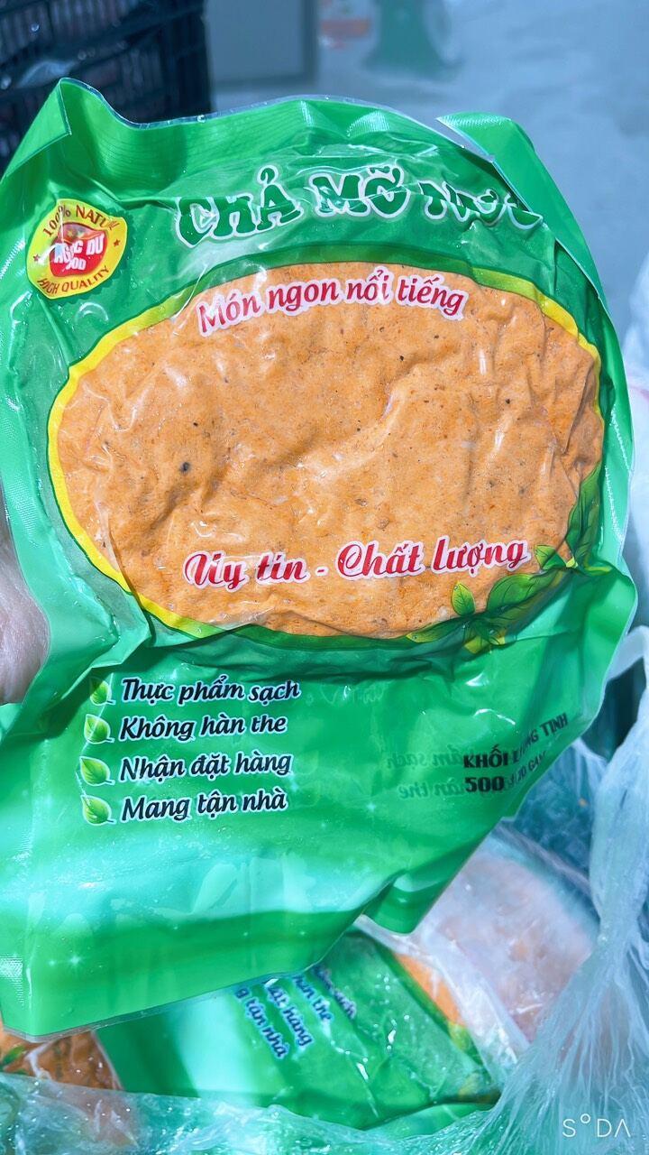 Chả mỡ nướng loại ngon 500g❤️chả mỡ phố cổ về mỗi ngày nên date luôn mới - 1 miếng 500gr - chỉ ship hoả tốc hà nội - freeship max - doanvat165thaiha