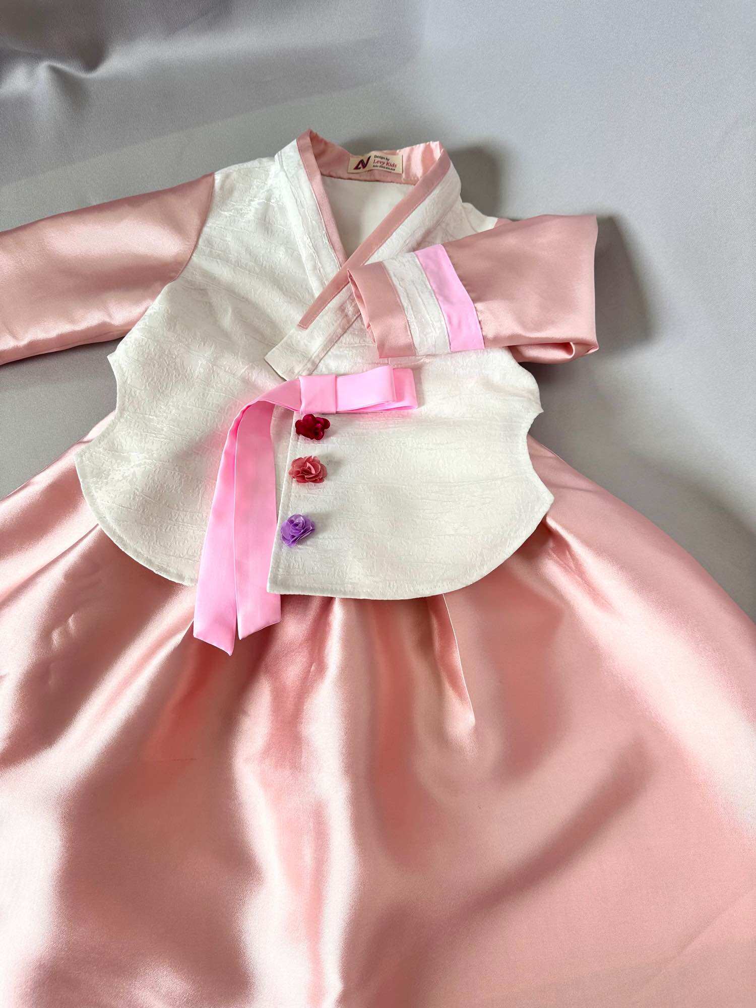 Hanbook bé gái Bộ truyền thống Hàn Quốc - Set váy đầm hanbok bé gái gồm 1 áo và 1 đầm