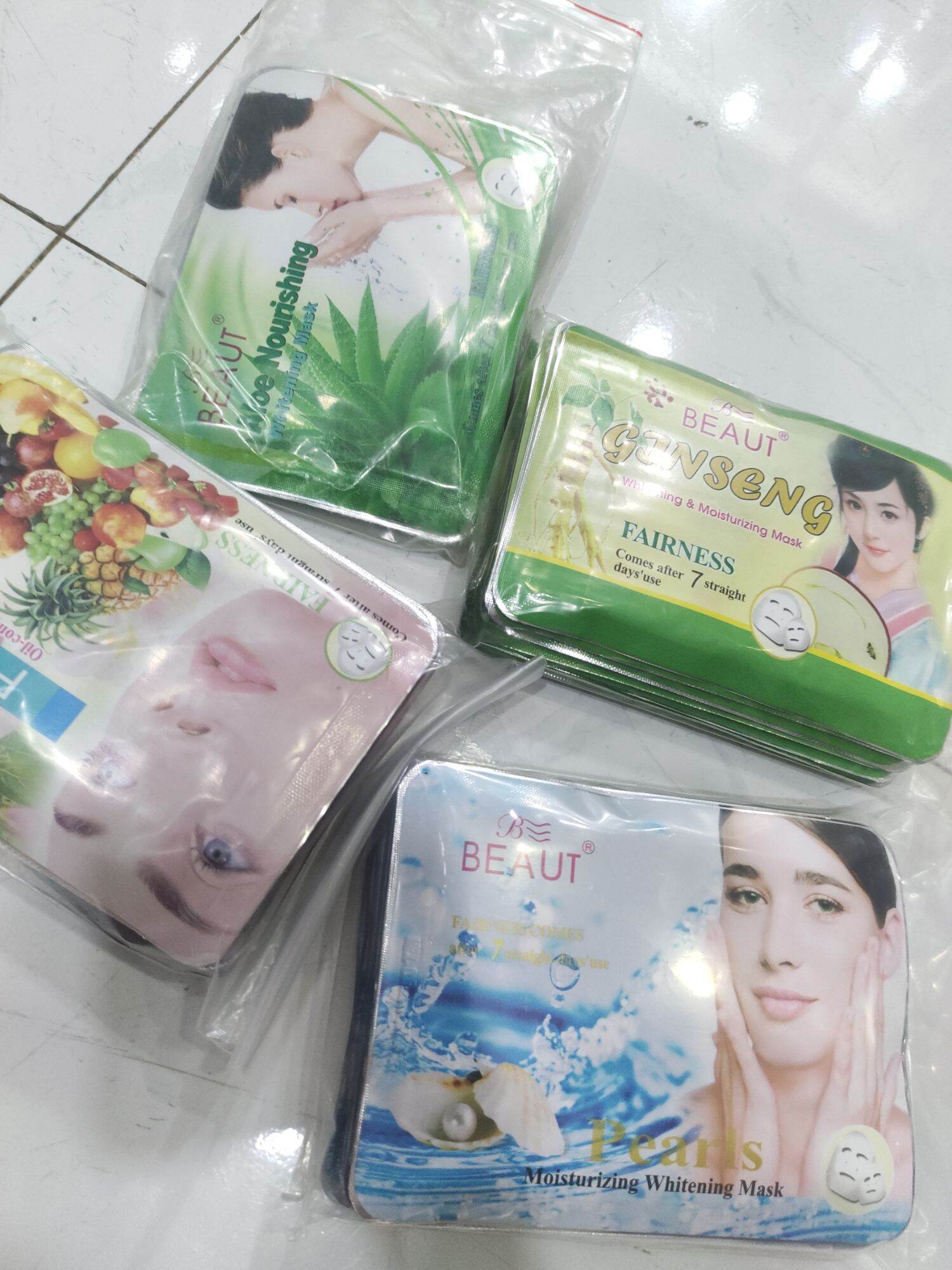 Combo 10 miếng Mặt nạ dưỡng da Beaut cung cấp dưỡng chất cho làn da
