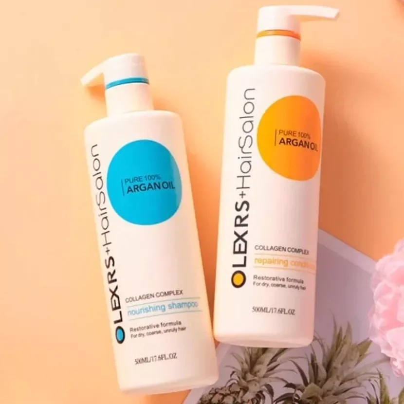 Bộ gội xả cao cấp Olexrs Hair Salon Argan oil