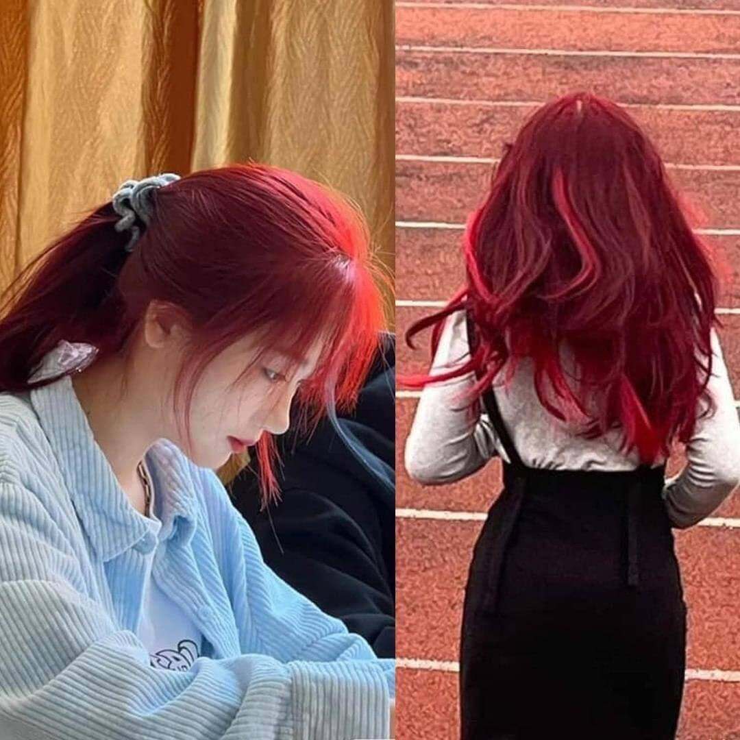 Combo thuốc nhuộm màu đỏ cherry