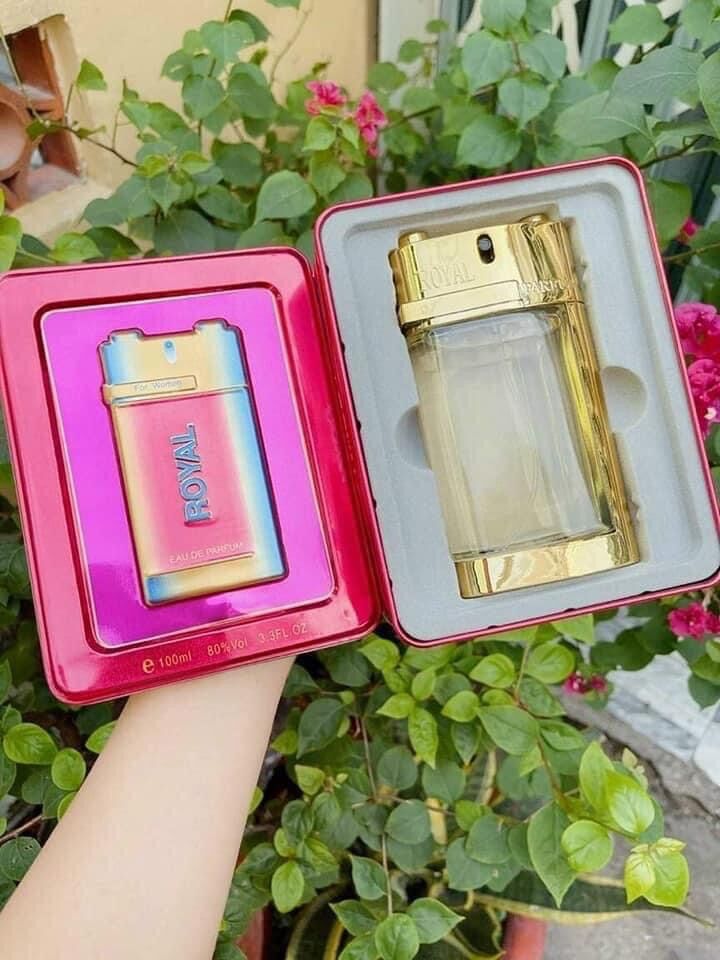 Nước hoa Royal thiếc 100ml màu đỏ