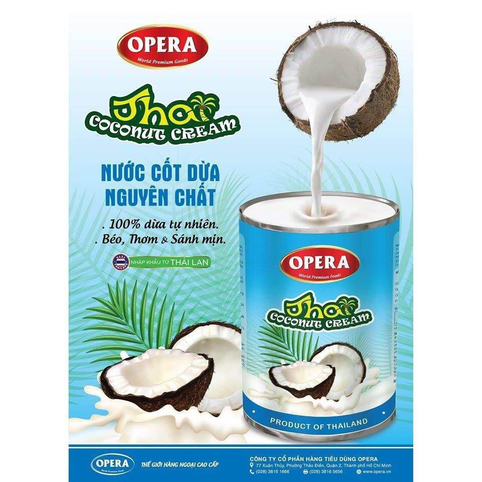 Nước cốt dừa opera nhập khẩu thái lan 400ml