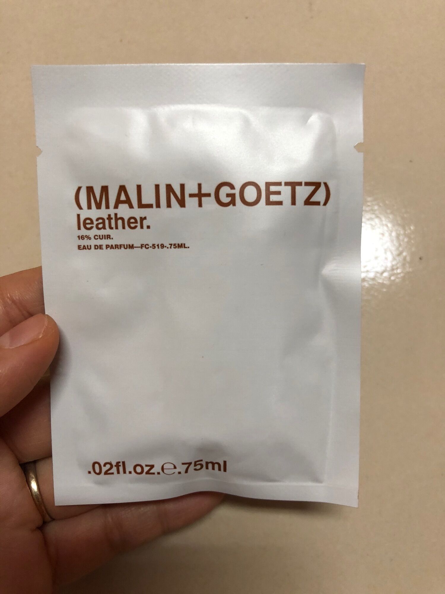 Vial Sample Mẫu thử Nước hoa chính hãng - Malin + Goetz leather 0.75ml