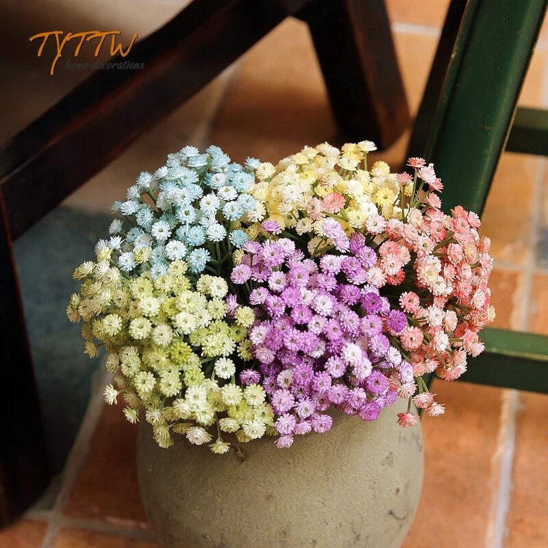 Austin Gypsophila Bó Nhỏ Hoa Giả Hoa Nhựa Hoa Trang Trí Cắm Hoa Phòng Khách Điểm Xuyết Hoa Nghệ Thuật Cắm Hoa Nghệ Thuật