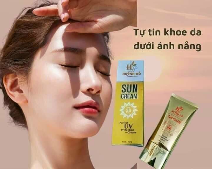 Kem chống nắng và dưỡng da HUỲNH ĐỖ chuyên nám Huỳnh đỗ sỉ và lẻ