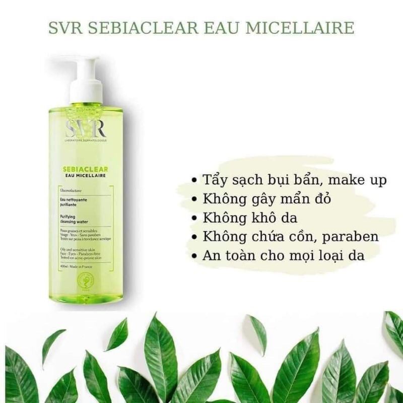 Sữa Rửa Mặt Svr Sebiclear Gel Moussant / 1 Chai 400Ml