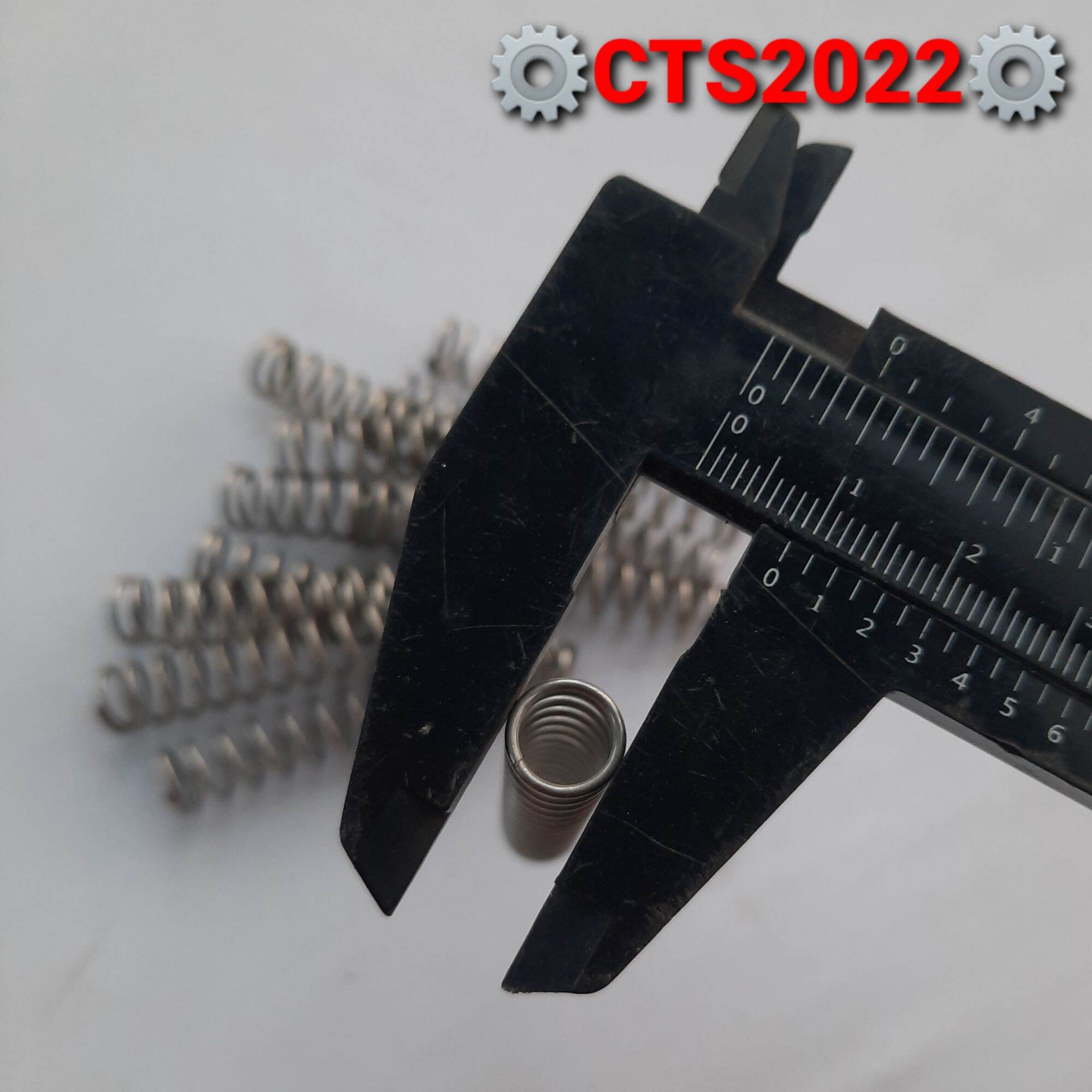 Lò xo nén inox304 phi 9mm sợi 1mm