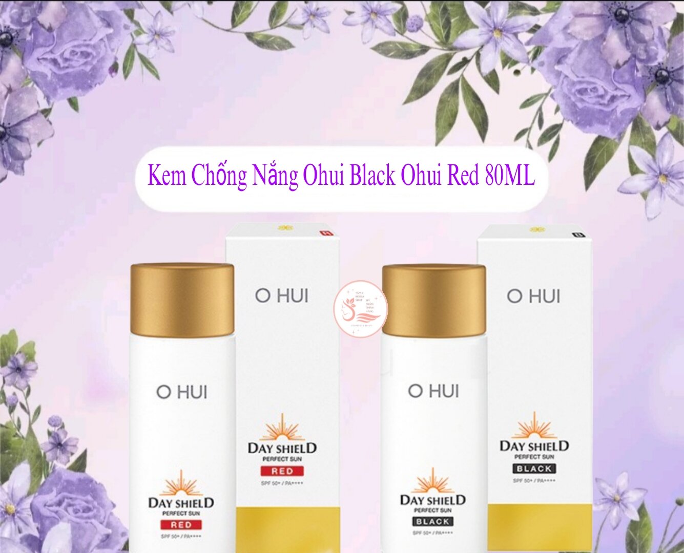 Kem chống nắng ohui black,ohui red 80ml