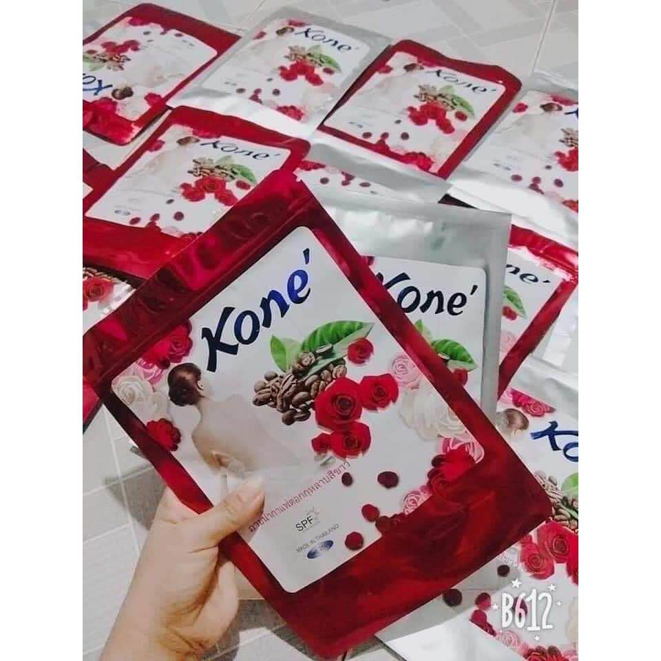 Tắm dưỡng trắng da body Kone đỏ Thái Lan
