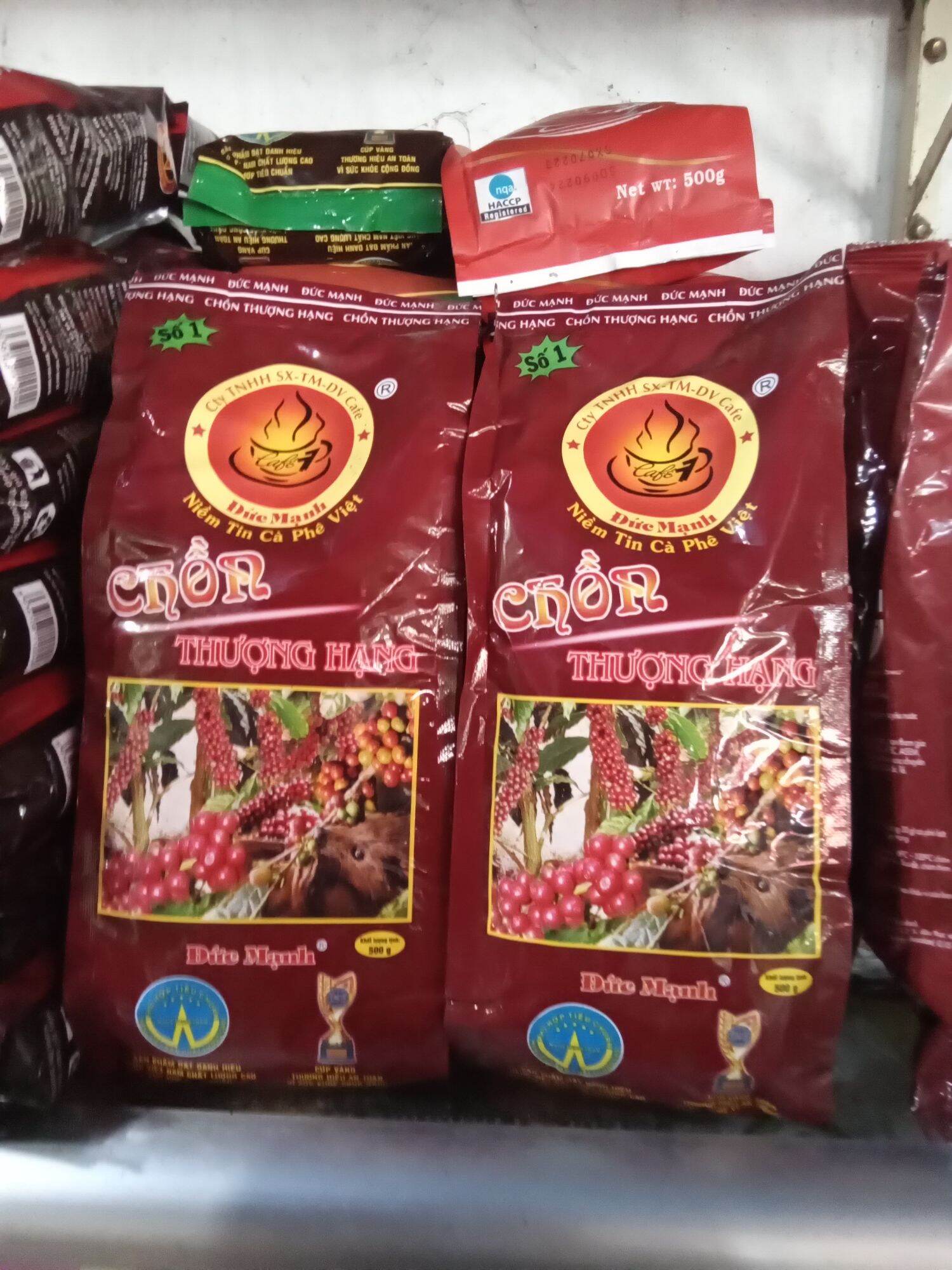 CÀ PHÊ CHỒN THƯỢNG HẠNG (ĐỨC MẠNH) GÓI 500G