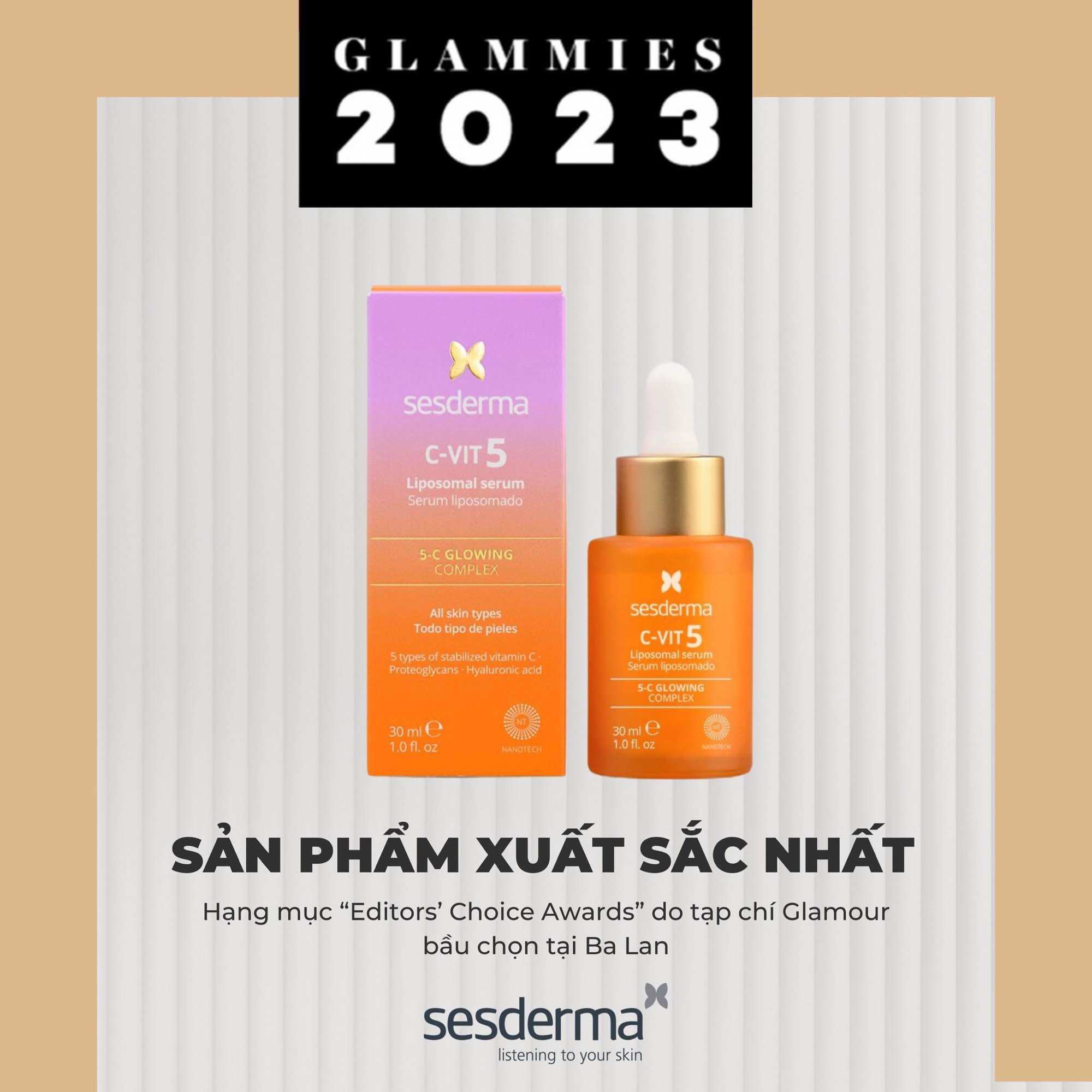 Tinh chất Sesderma C-Vit 5 Liposomal Serum