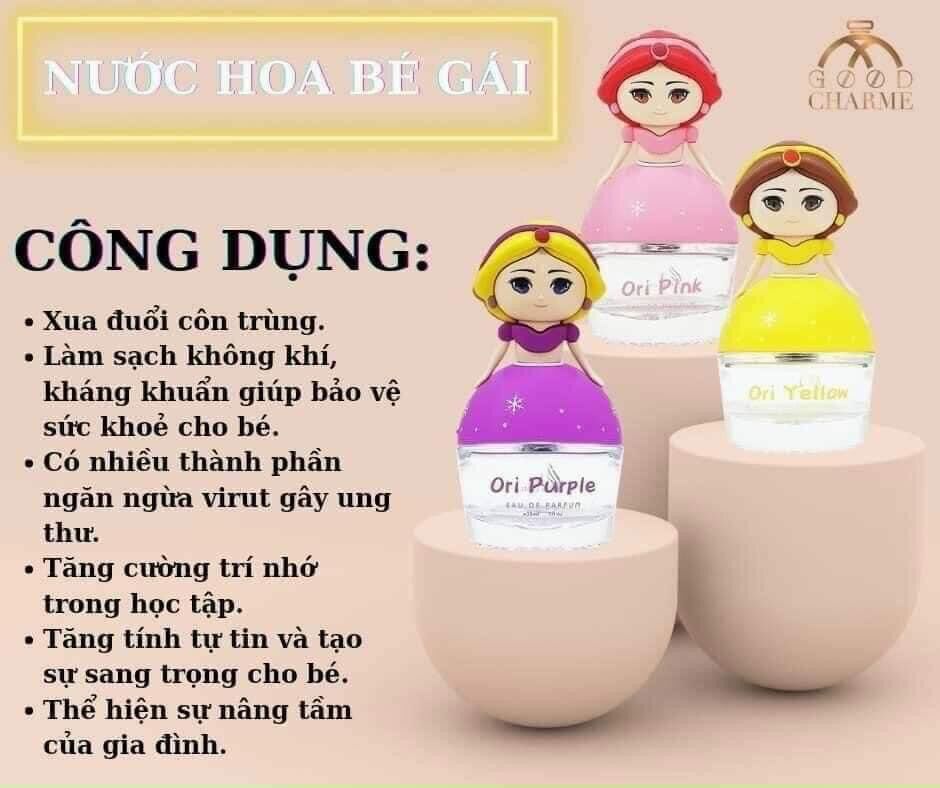 [Mua 1 tặng 1] Nước hoa em bé -30ml ( cho bé từ 3 tháng đến 13 tuổi)
