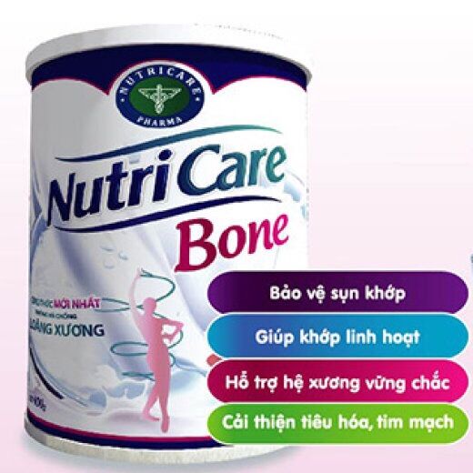 Sữa bột Nutricare Bone lon 900g