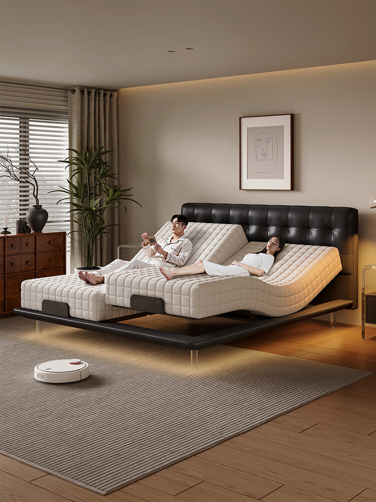 HONGSHENG | Electric Smart Adjustable Massaging Zero Gravity Bed 200cm x 200cm Giá 24,447,000 Đồng*Miễn phí vận chuyển