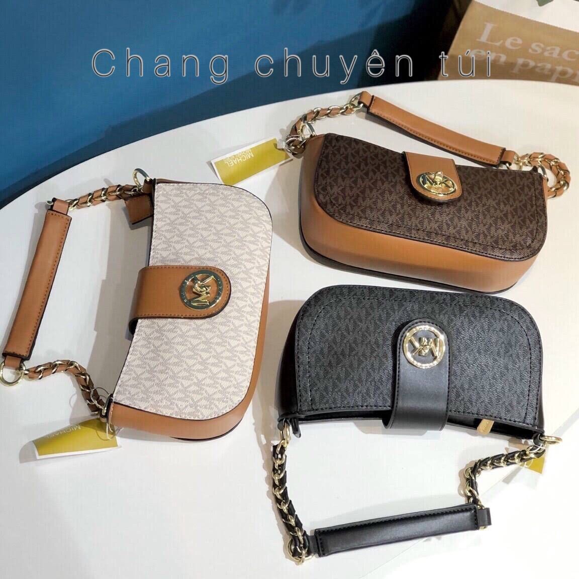 (Full tem code) Túi nữ đeo vai kẹp nách Size 22, túi nữ hình bán Nguyệt, túi kẹp nách