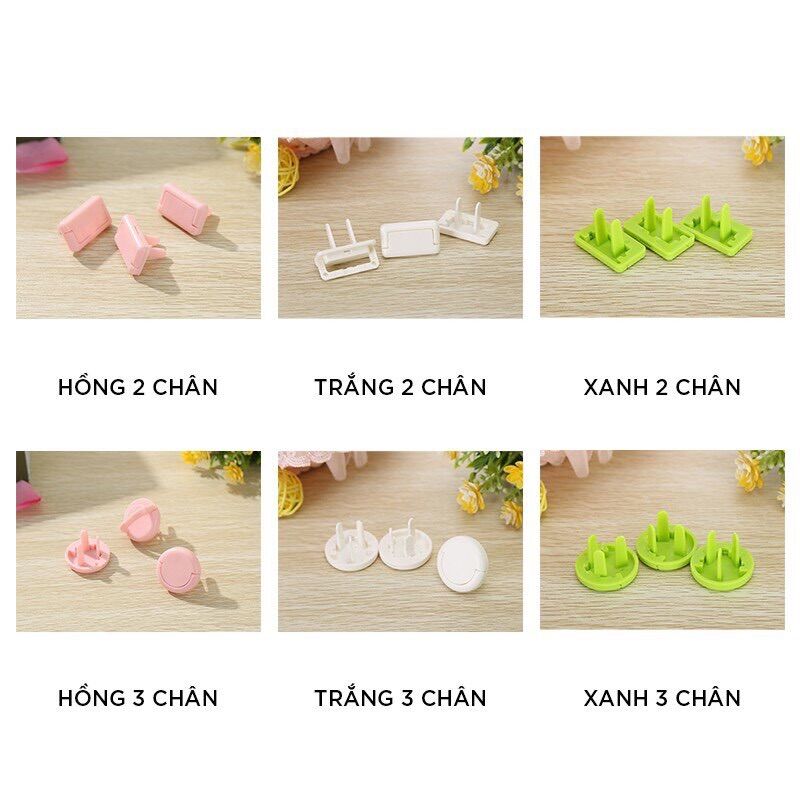 Nút bịt ổ điện an toàn cho bé, nút bịt chữ nhật