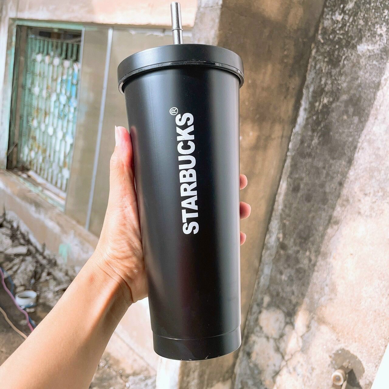 Ly giữ nhiệt STARBUCKS SS DW Siren Matte To Go màu Black