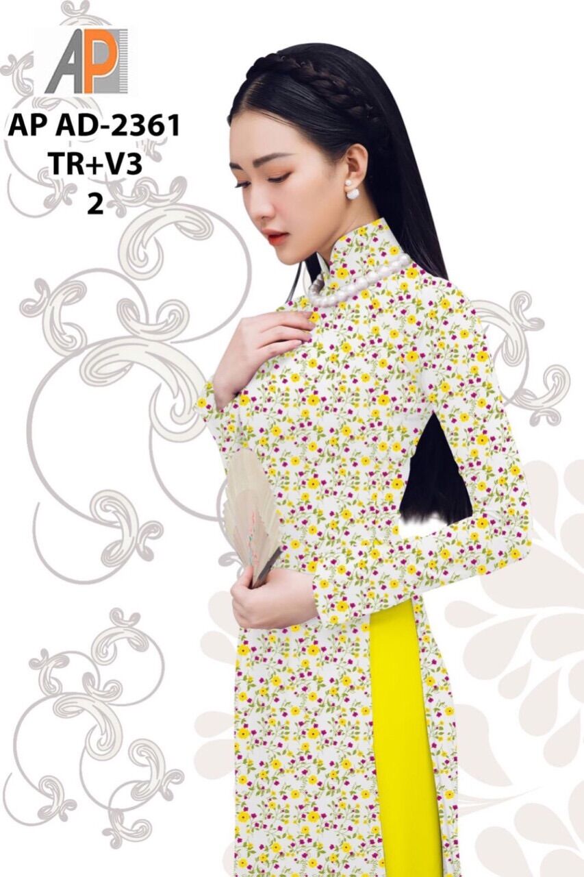 [HCM]Vải áo dài hoa nhí