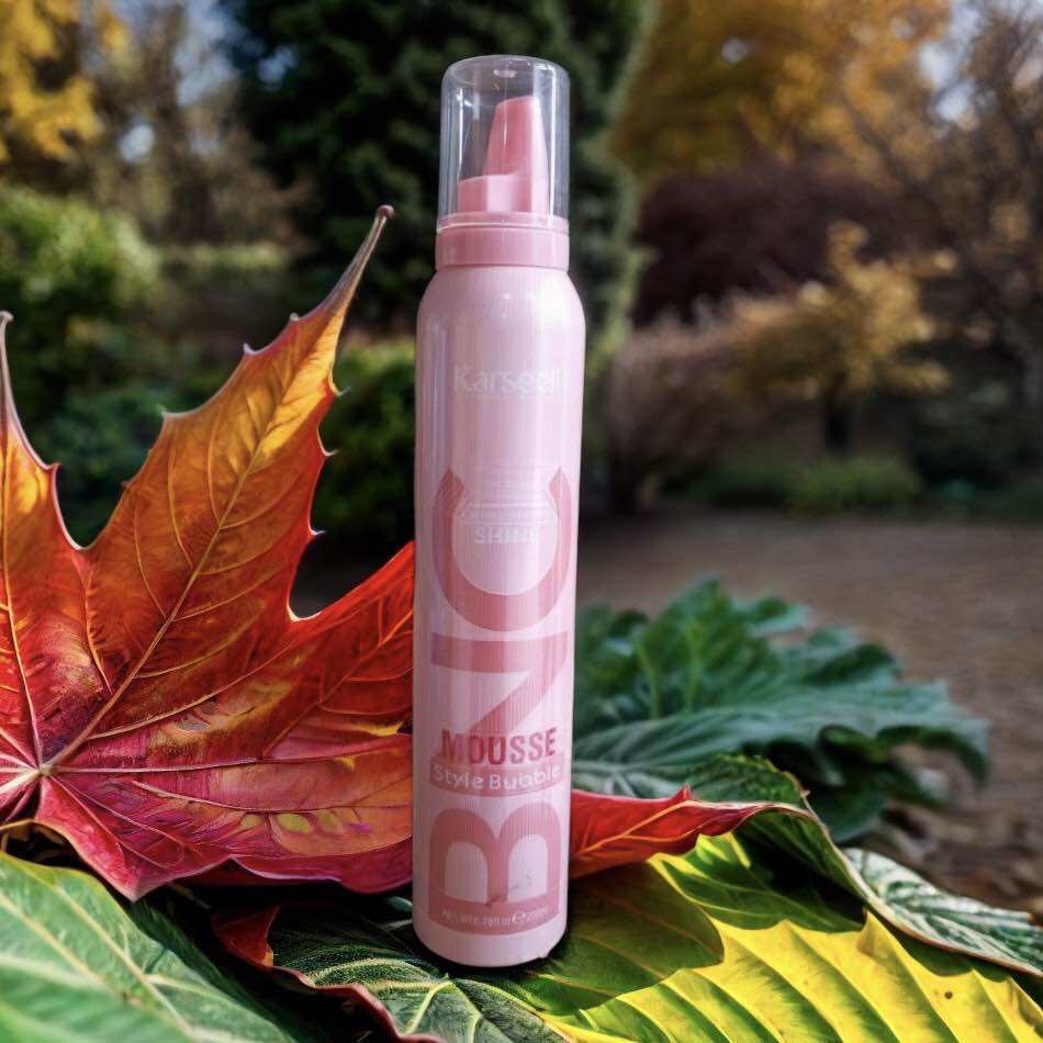 BỌT MỀM GIỮ NẾP TÓC TÓC XOĂN HIPPIE  XOĂN XÙ MÌ  XOĂN LƠI  MÁI BAY KARSEELL MOUSSE 200ml