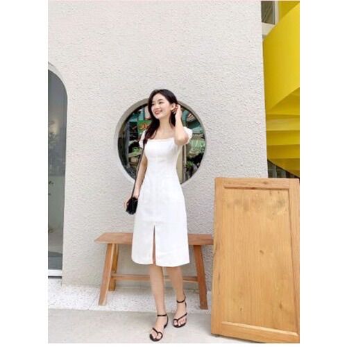 Đầm chữ A tay phồng dễ thương ✨✨✨💯💯💯
