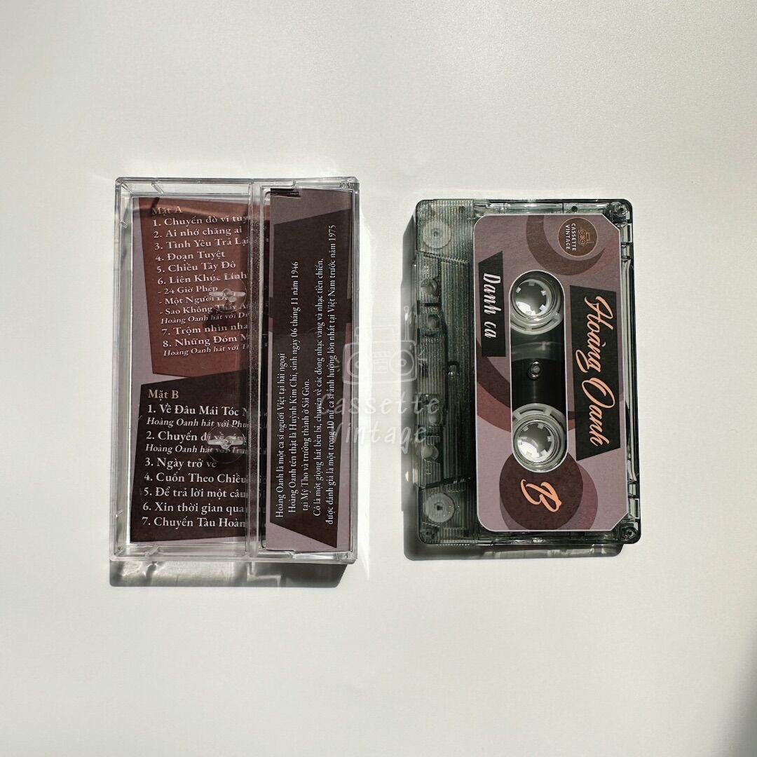 Băng cassette Hoàng Oanh Tuyển Chọn (Cassette Vintage)