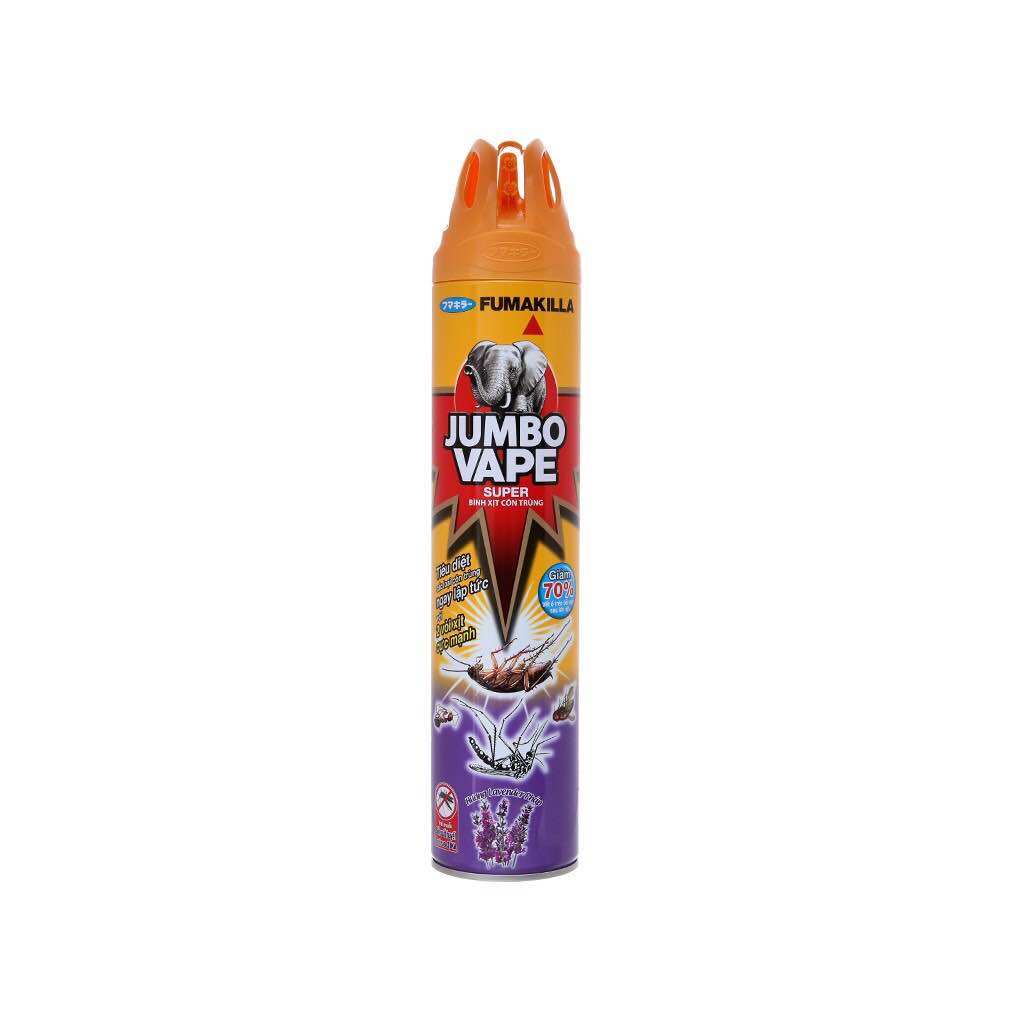 Xịt côn trùng Jumbo vape 300-600ml