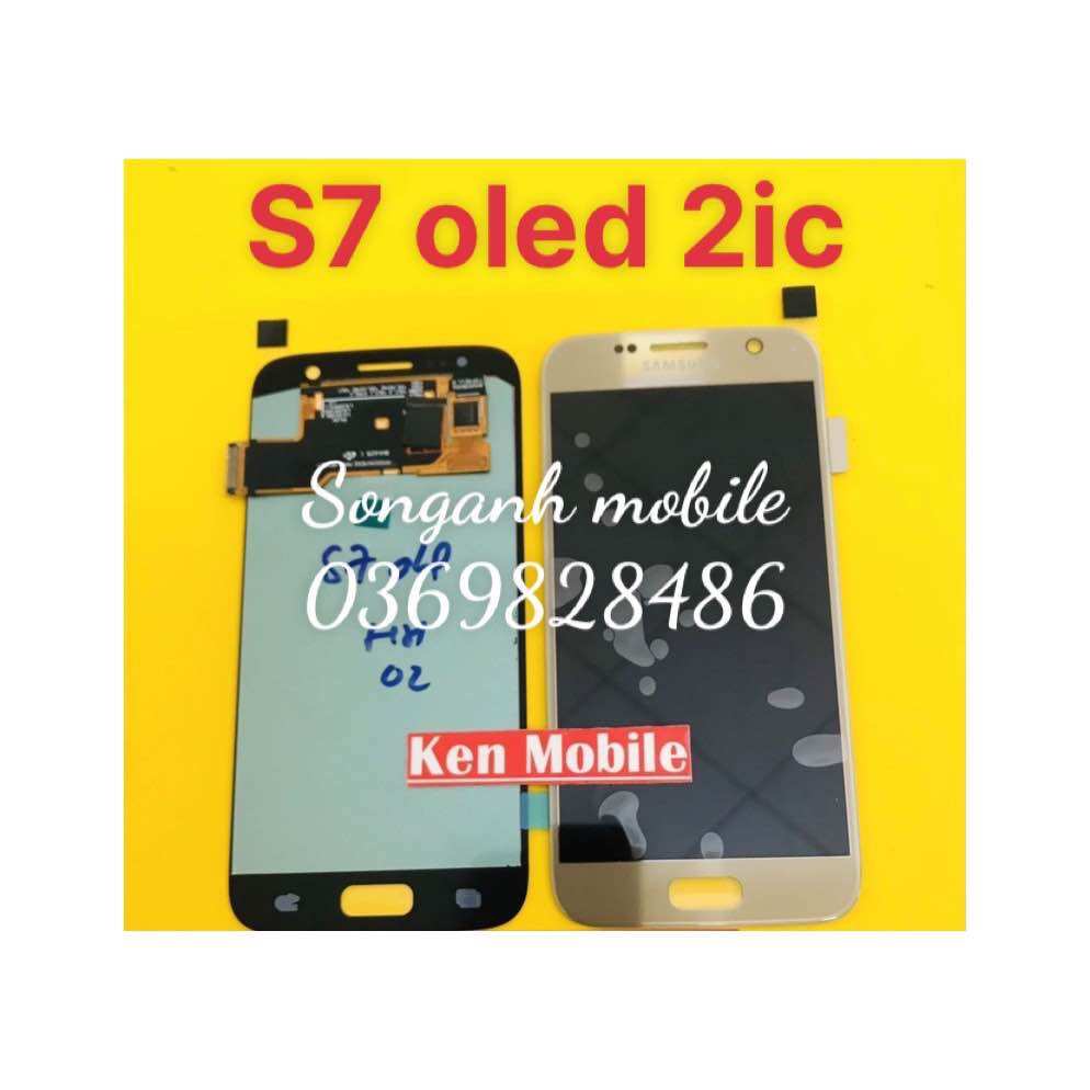 Màn Hình Samsung S7 / G930F Loại OLED - 2iC (tặng Kèm keo dán)