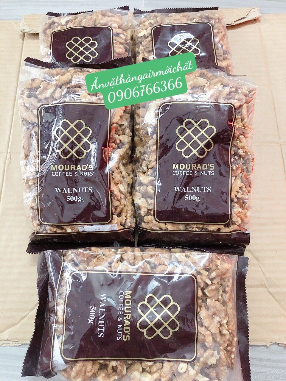[New January 2028]Mourad's Australian Walnuts 500 Gram Pack