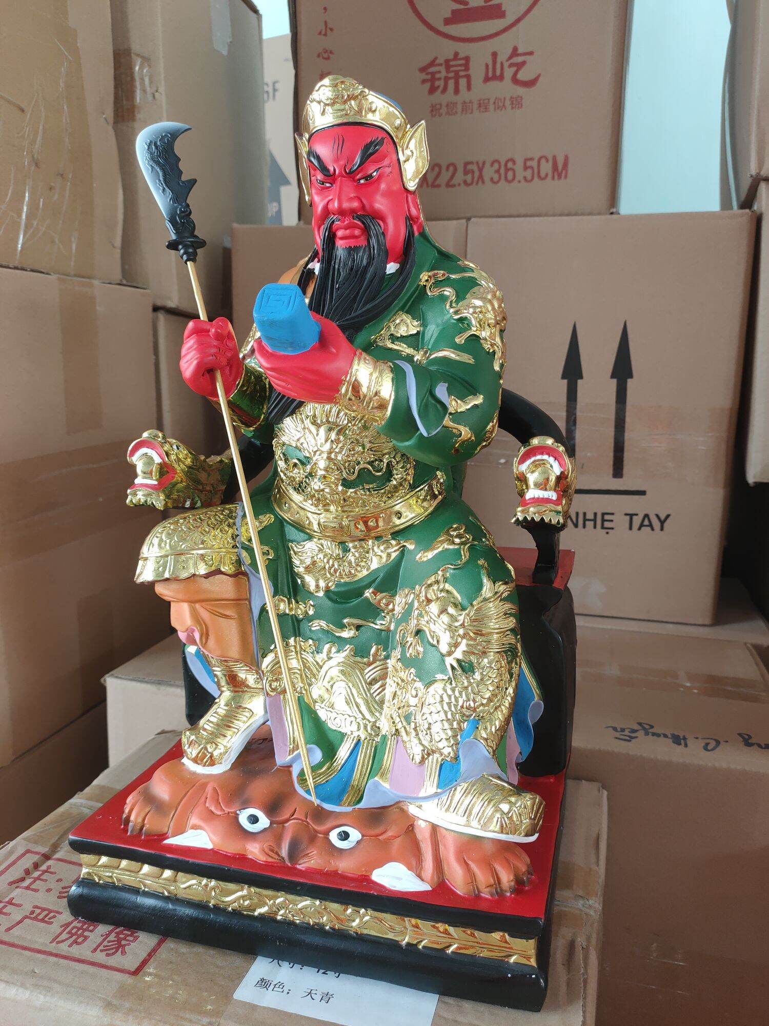 Tượng Quan Công 40cm