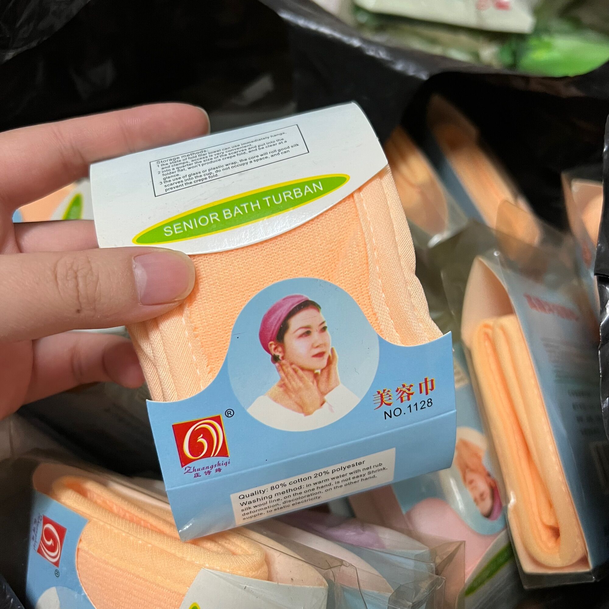 Băng đô quấn đầu cá nhân cho spa