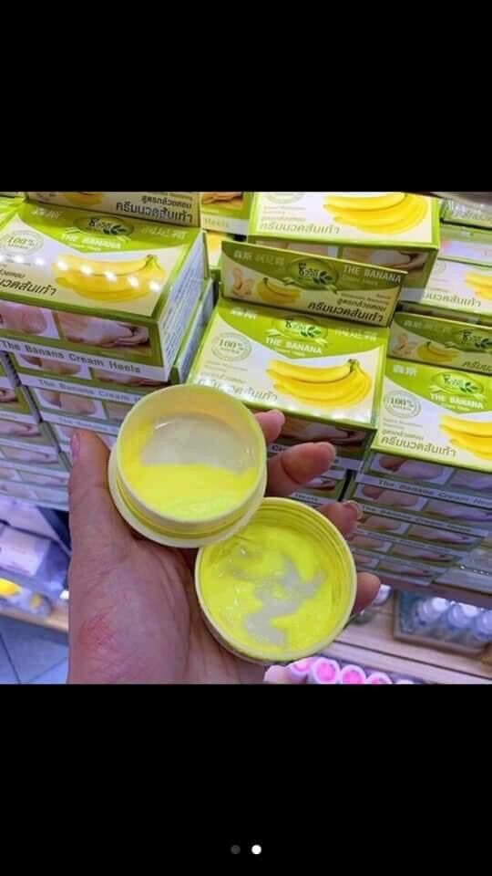 [HCM]Kem chuối Thái chống nứt gót chân