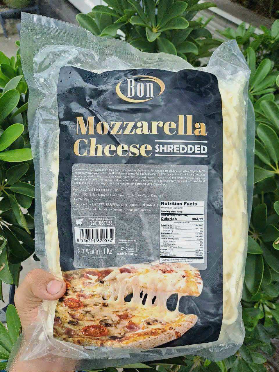 Bịch 1kg PHO MAI SỢI Mozzarella (Chỉ giao Tphcm)