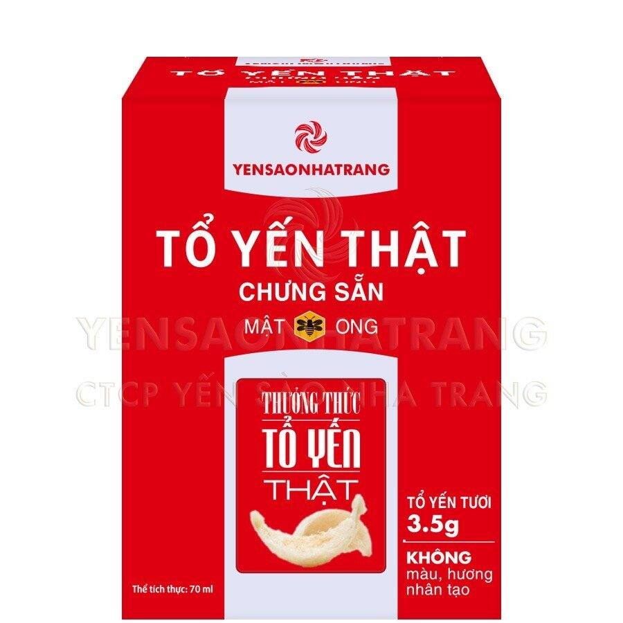 Tổ Yến Thật Chưng Sẵn - Mật Ong - 70ml