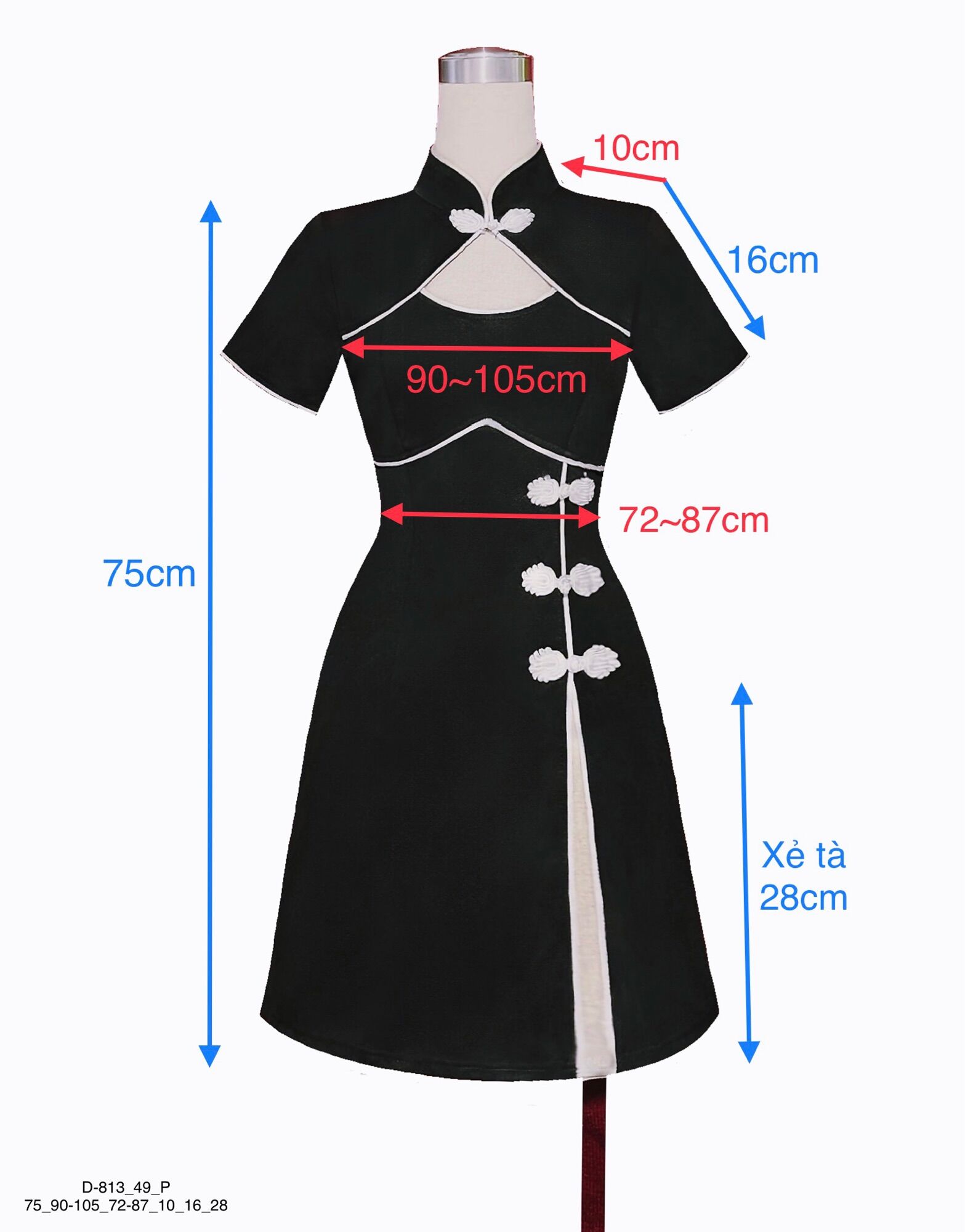 Sườn Xám cách tân D-789/D-813 (PASS)