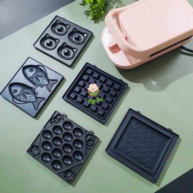 MÁY LÀM BÁNH TORSOM BẢN HẸN GIỜ 5 BỘ KHUÔN THAY THẾ